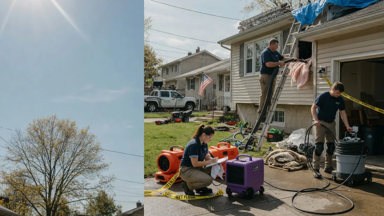 Emergency Water Removal in Paris Crossing, IN near me